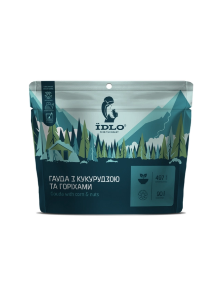Гауда IDLO з кукурудзою та горіхами