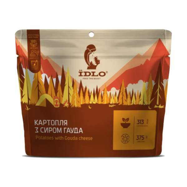 Картопля IDLO з сиром Гауда