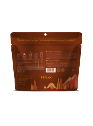 Картопля IDLO з веганськими сосисками