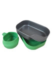 Набір посуду WILDO Camp-A-Box Basic Green, Sugarcane