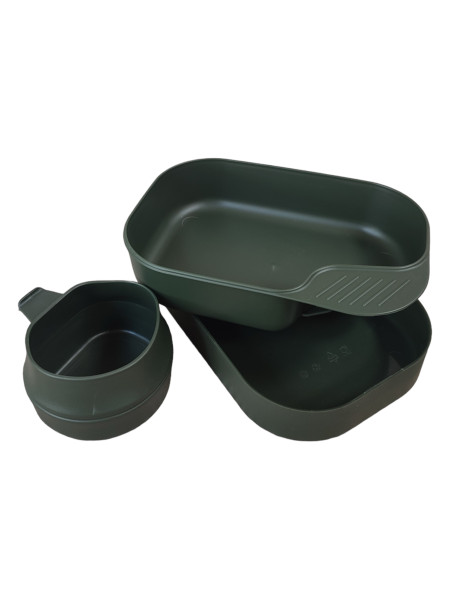 Посуд WILDO Camp-A-Box Basic, Olive Green