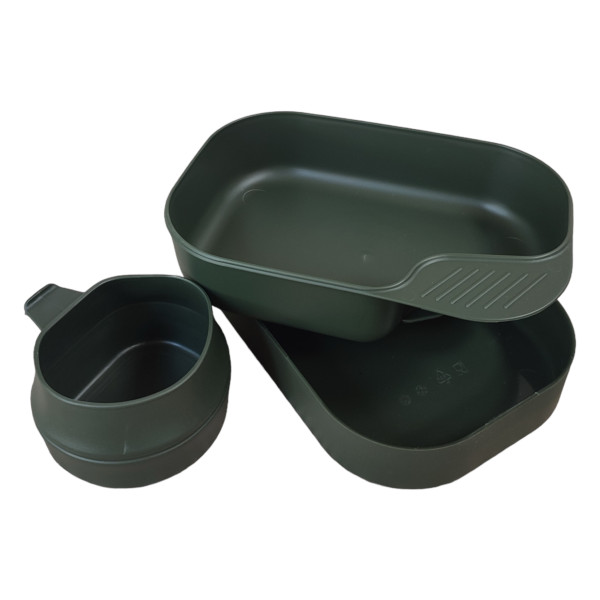 Посуд WILDO Camp-A-Box Basic, Olive Green