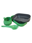 Набір посуду WILDO Camp-A-Box Light Green, Sugarcane