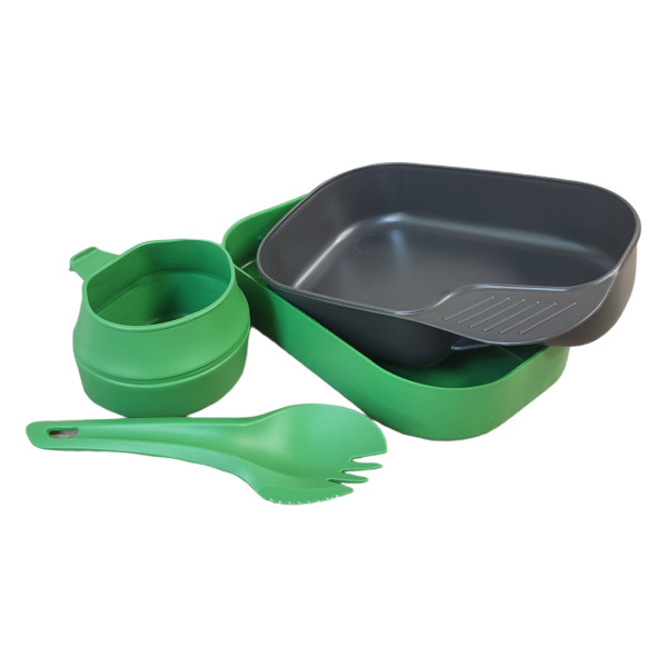 Набір посуду WILDO Camp-A-Box Light Green, Sugarcane