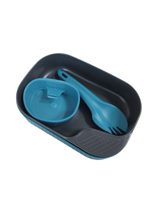 Набір посуду WILDO Camp-A-Box Light Green, Azure