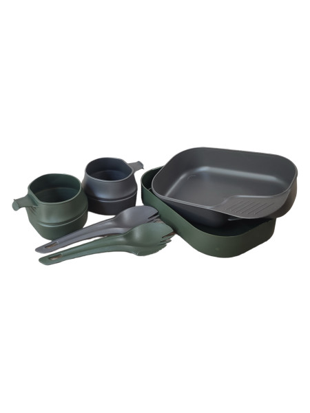 Набір посуду WILDO Camp-A-Box Duo Light, Olive