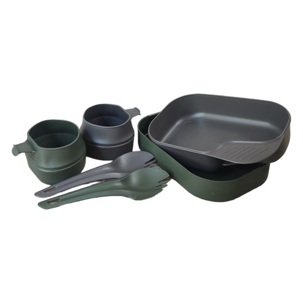 Набір посуду WILDO Camp-A-Box Duo Light, Olive