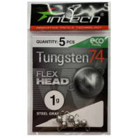 Розбірний груз Intech Tungsten 74 Steel Gray 1.0g (1шт)