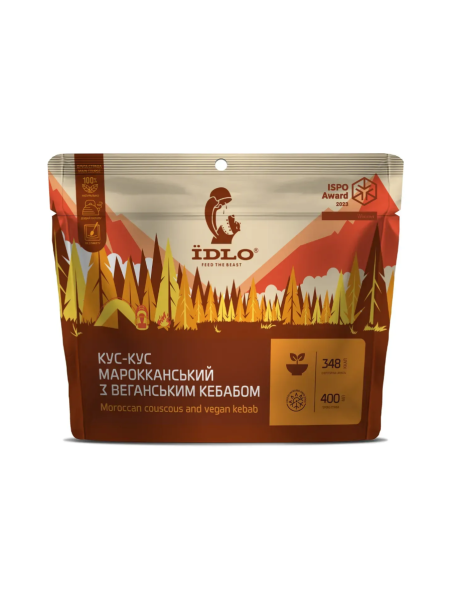 Кус-кус марокканський IDLO з веганським кебабом