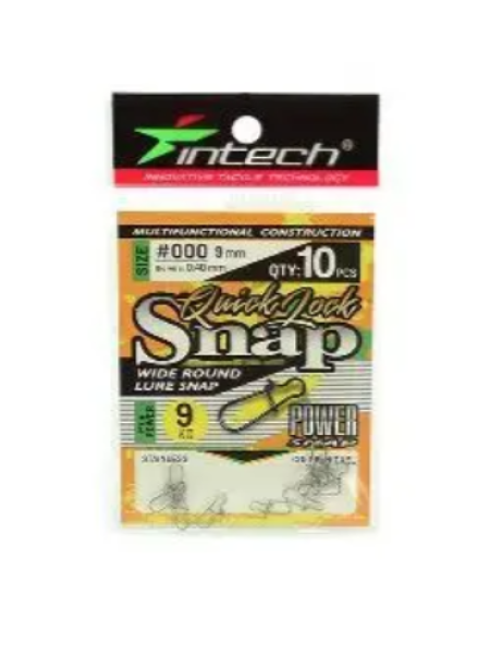 Застібка Intech Quick lock Snap (10 шт) con2